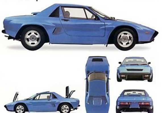 AC 3000 ME (1979) (the EXPERT 3000 ME (1979)) are drawings of the car